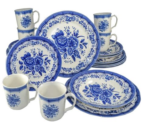 Tudor England Royal Classic 24 Piece Dinnerware Set, Service 